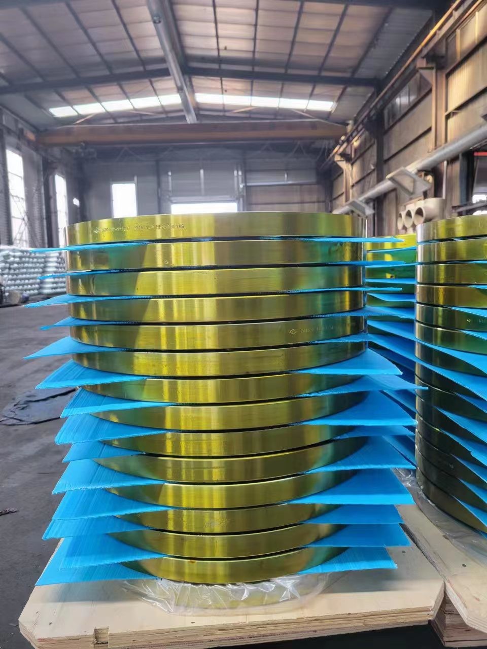 BS4504 DIN Pn16 Plate RF 304 Stainless Steel Flange 316L For Petrochemical Industry