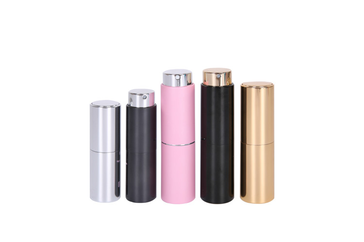 5 10 20ml Aluminum Glass Airless Fine Mist Spray Bottle