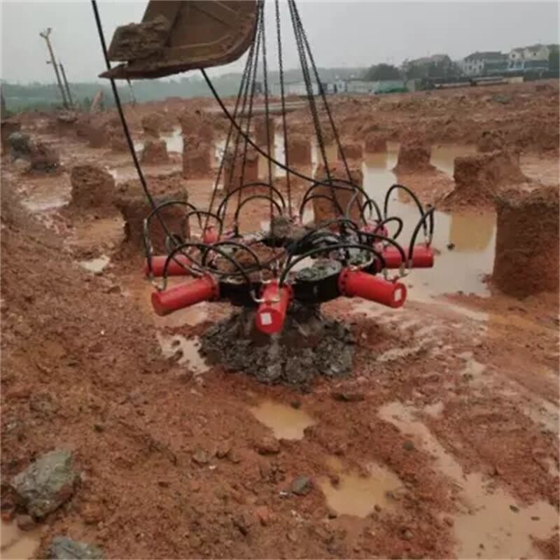 Foundation Drilling Attachment JTHL Concrete Pile Breaker Machine 690KN
