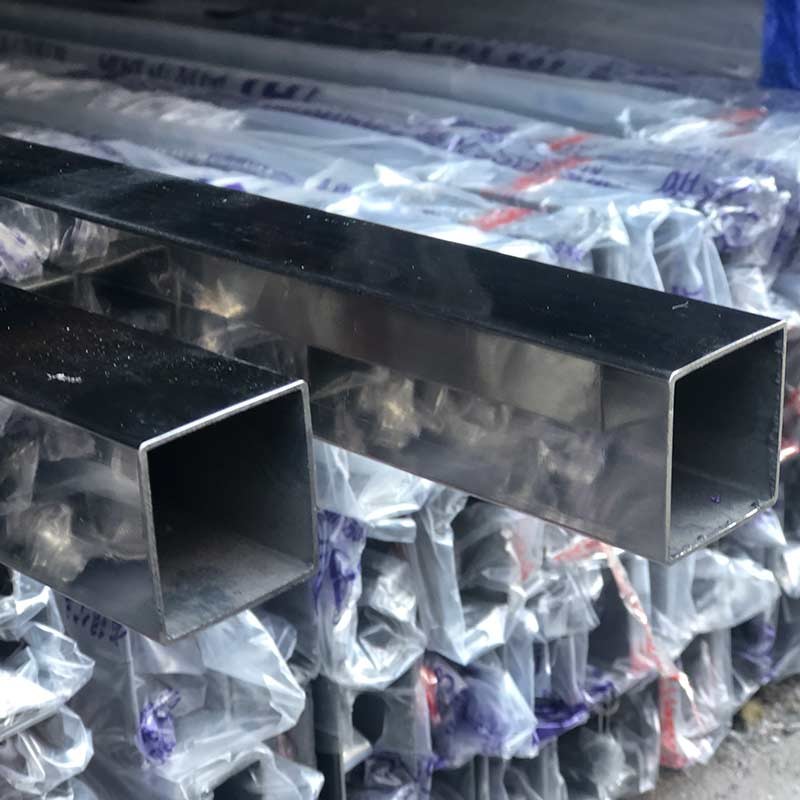 600G Polished TP201 Stainless Steel Square Tube 1.5mm Thickness For Electric Appliance