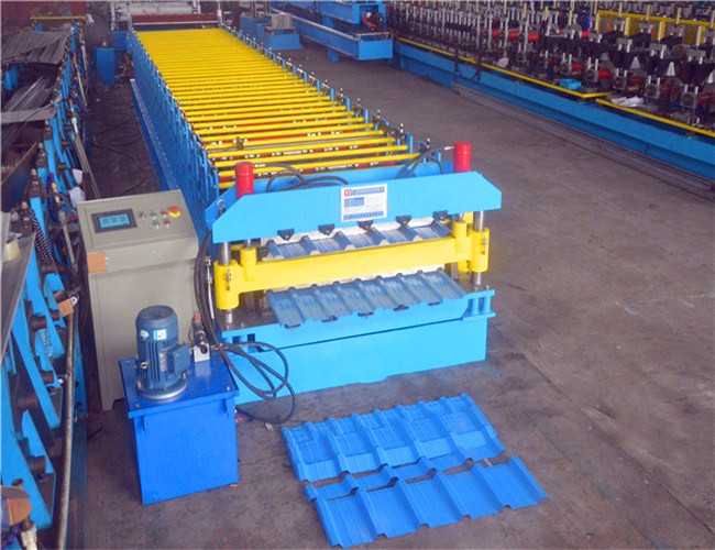 Full Automatic Double Layer Roof Panel Roll Forming Machine Easy To Operation
