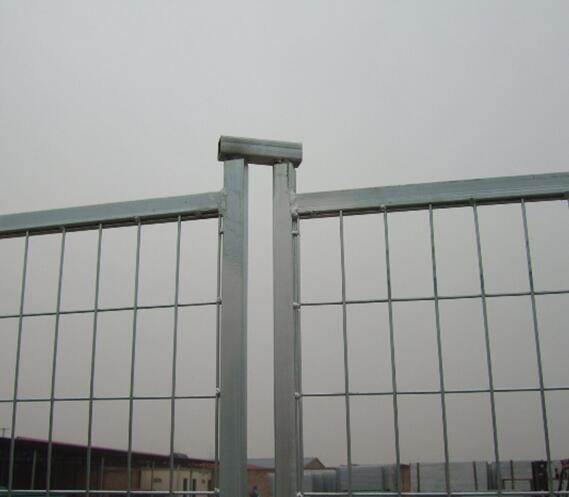 High Strength Low Carbon Steel Temporary Site Fencing Safety Easy Installation Ca