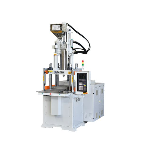 55 Ton Single Slide Vertical Injection Molding Machine For Making Phone Case