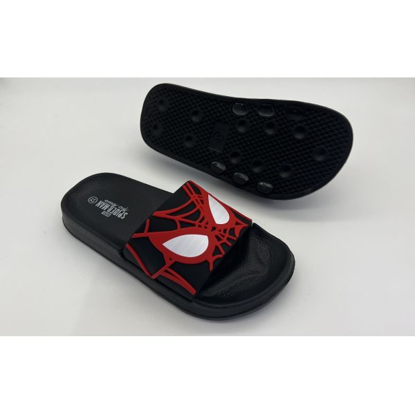 Kids Slides Pool Mule Sandals Spider Man Summer Sandals Customized Logo