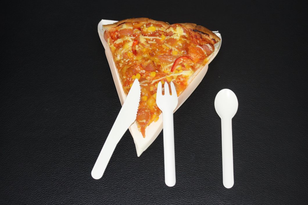 2022 China New Arrivals Compostable Cutlery Eco Friendly Cheap Paper Spoon Fork Knife Straw Paper Cutlery Making Machine