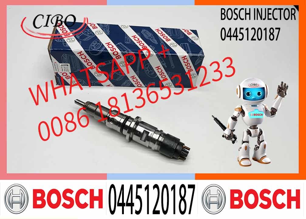 High Quality Diesel Fuel Injector 0 445 120 187/ 0445120187 For Cumminus With Its Nozzle DLLA145P2144