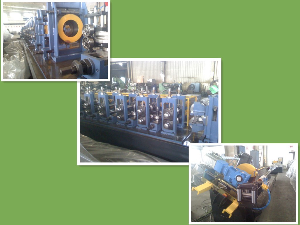 High Precision Steel Pipe Making Machine With High Frequency Current