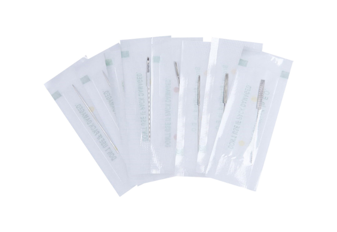 Disposable Needles For Permanent Makeup Tattoo Machine 0.35MM Eyebrow Lips Microblading Makeup Tools Acccessories