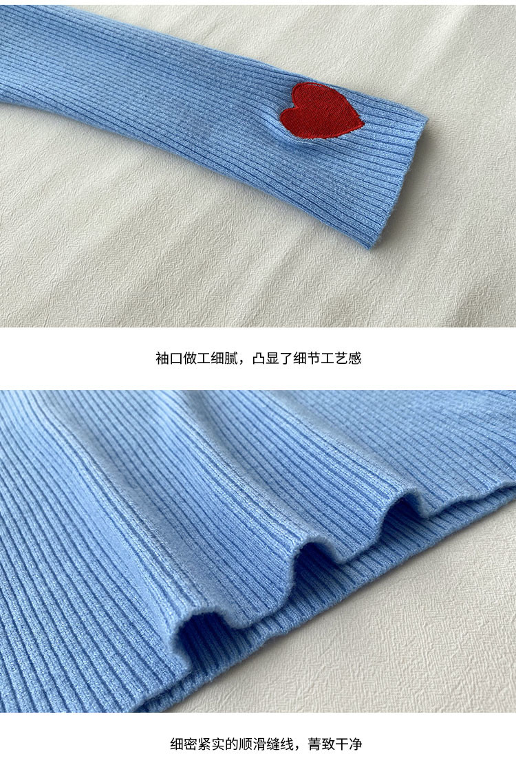 Autumn Winter Women Knit Sweater , High Neck Knit Sweater
