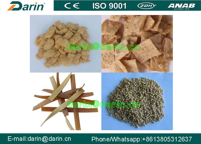 Continuous and automatic Extruded Isolated Soya Protein Food Extruding machine