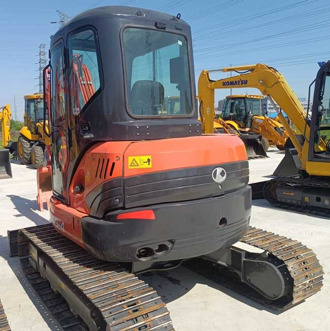 Compact Excavator Made in Japan Kubota U55-4 0.16m3 Bucket Capacity
