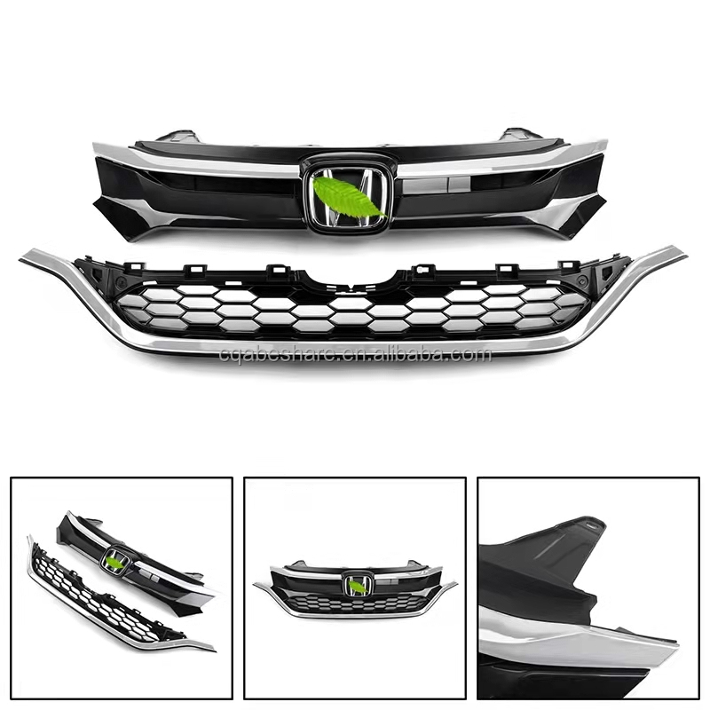 Front Honeycomb Grill Cover 71121-TLY-H01 for 2012-2018 Honda CRV RM RW Ample Supply