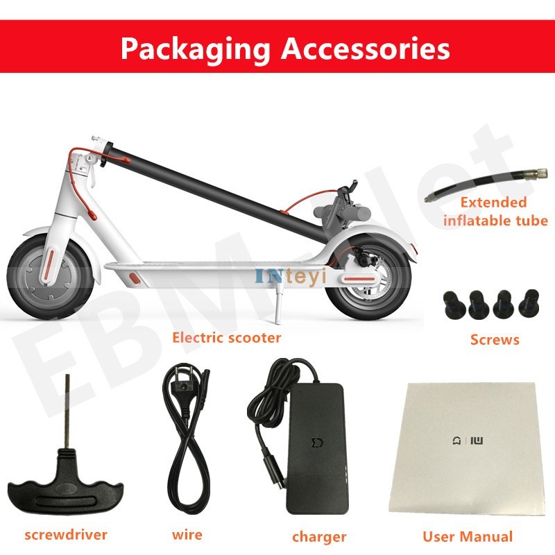 xiaomi original mijia M365 Smart Electric Scooter foldable mi lightweight long board hoverboard skateboard