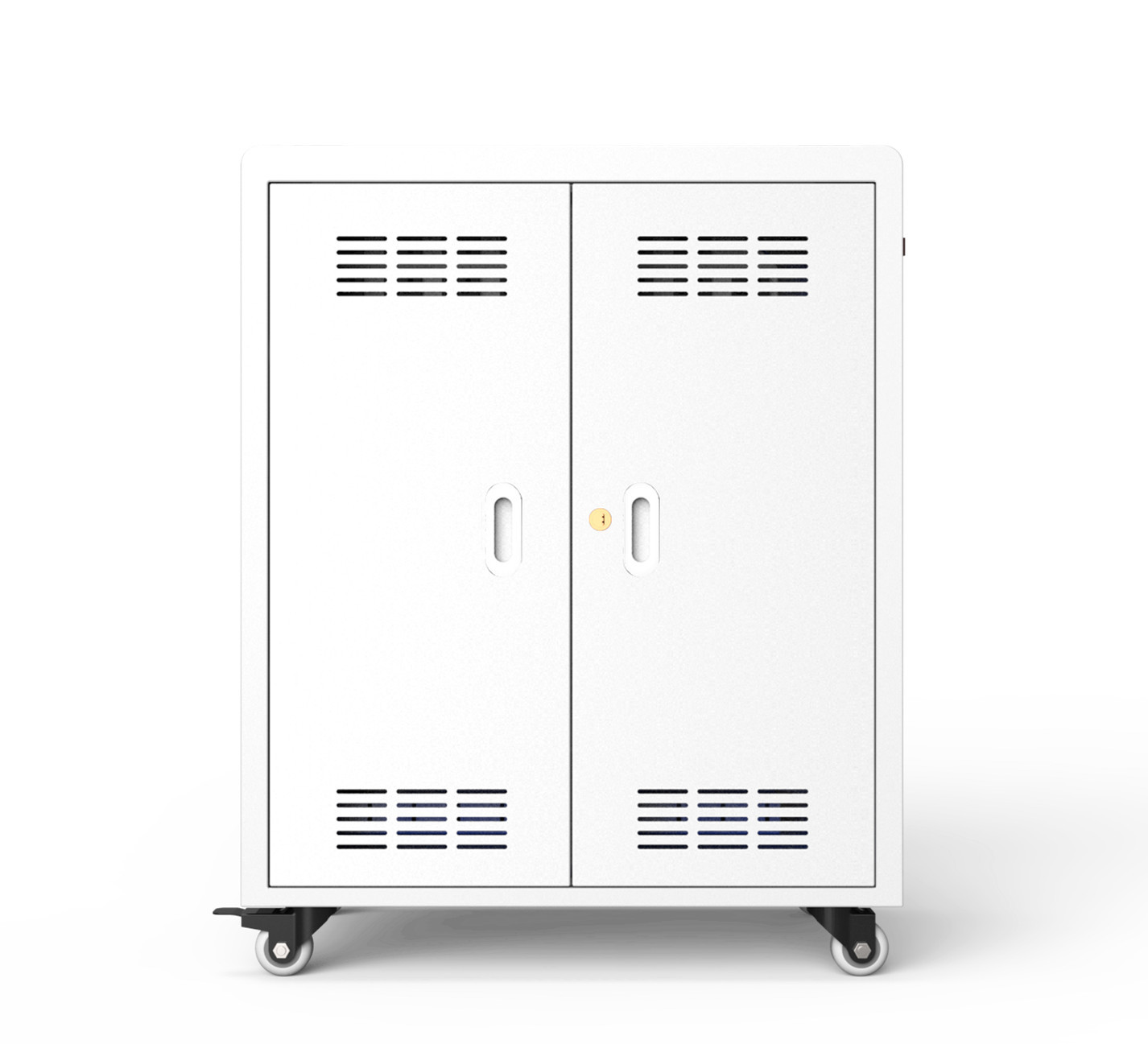 AC Power 2 Shelves Chromebook Charging Cabinet For Laptops 65kg
