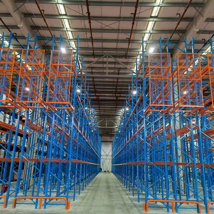 Selective Storage Racking Heavy Duty Pallet Shelving RAL6000 RAL5005 RAL2004 Color
