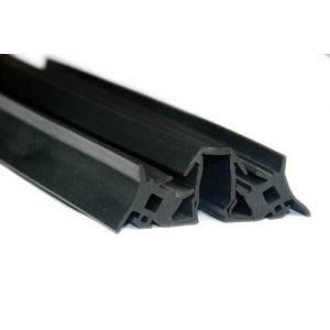 Construction 60SHA Extruded Rubber Seals , EPDM Solid U Shaped Seal
