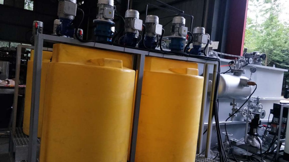 1000KG DAF System for Electroplating Dairy and Textile Industry Wastewater Treatment