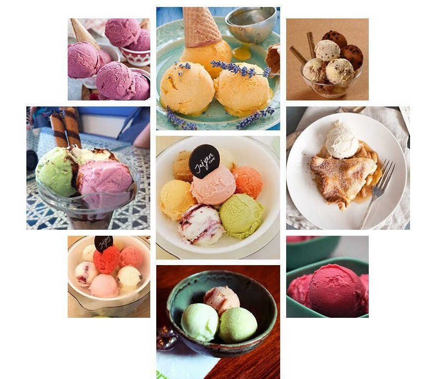 Three Flavor Milk Soft Ice Cream Machine Voltage 60hz For Restaurant