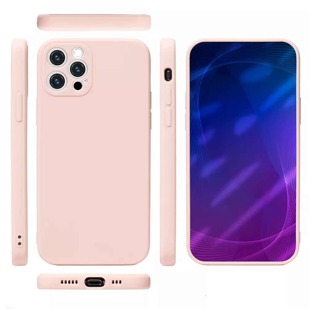 Fancy Flexible Shockproof Soft Tpu Liquid Silicone Back Cover For Iphone 13 14 Pro Max