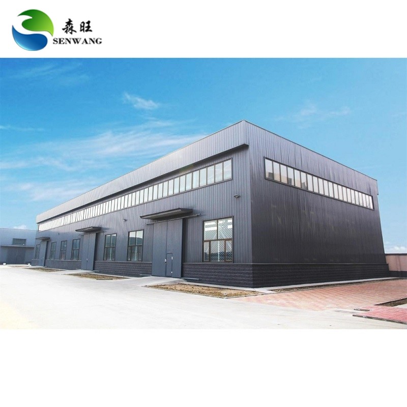 AutoCAD Drawing Steel Construction Warehouse , Metal Frame Structure Building