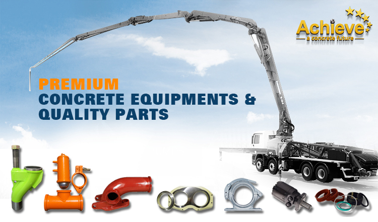 Putzmeister concrete pump spare parts intermediate ring oem 252200001 connetction ring 240439004