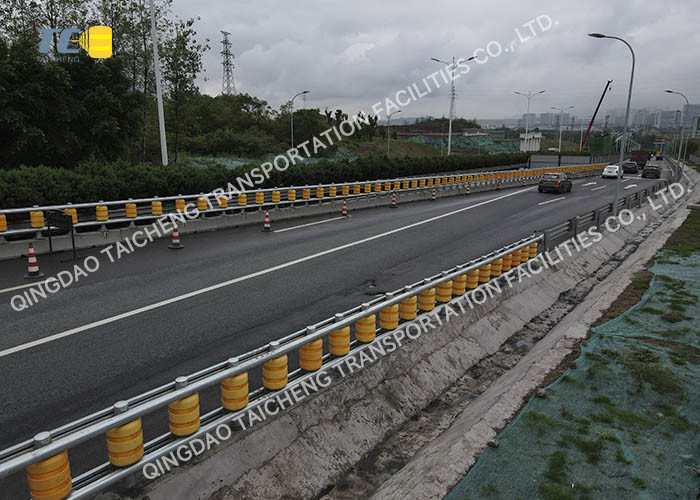 Steel Highway Guardrail Rotating Wave Guardrail