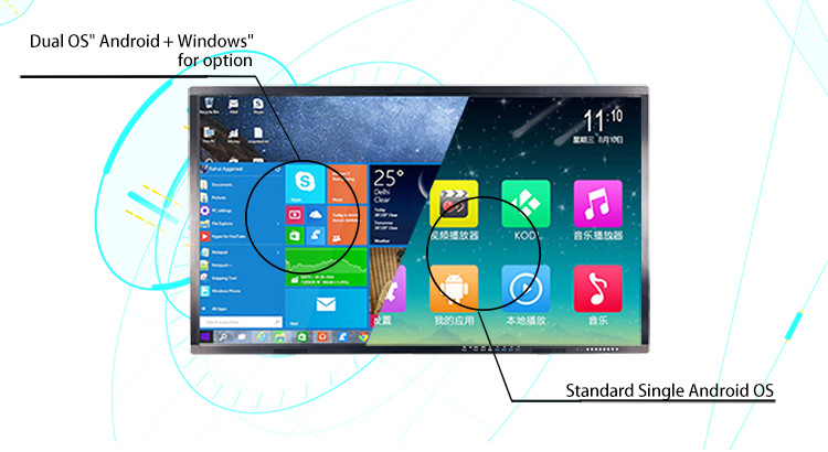 Large Touch Screen All In One Computer , 65 Inch Lcd All In One Touch Screen