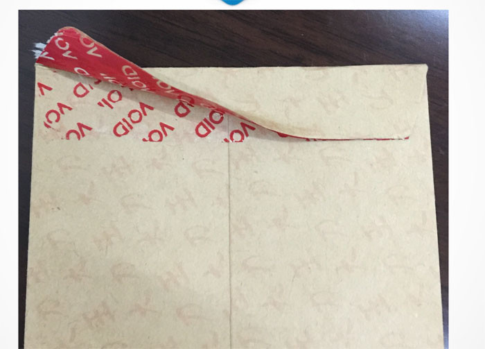 Serial Number Tamper Proof Security Labels Waterproof Face Material