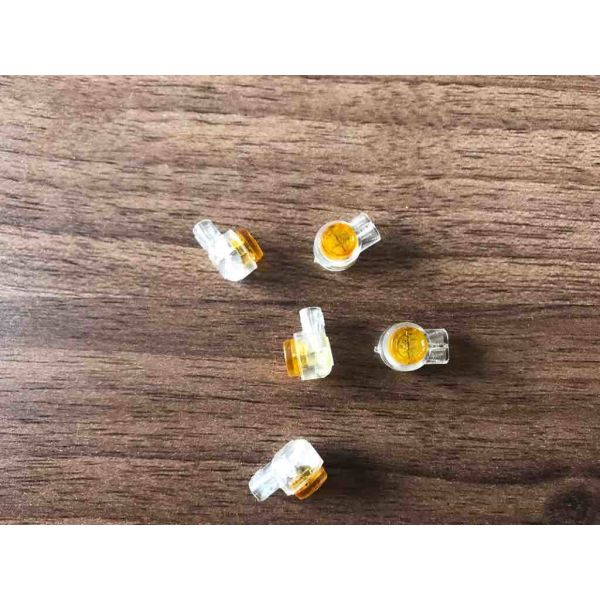 Waterproof IDC Terminal Block Lock Joint 3M UY2 Connector Connector With Yellow Lid