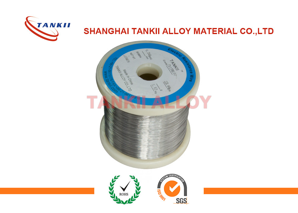Customized Ni60Cr15 Alloy Wire Resistance High Resistivity For Braking Resistor