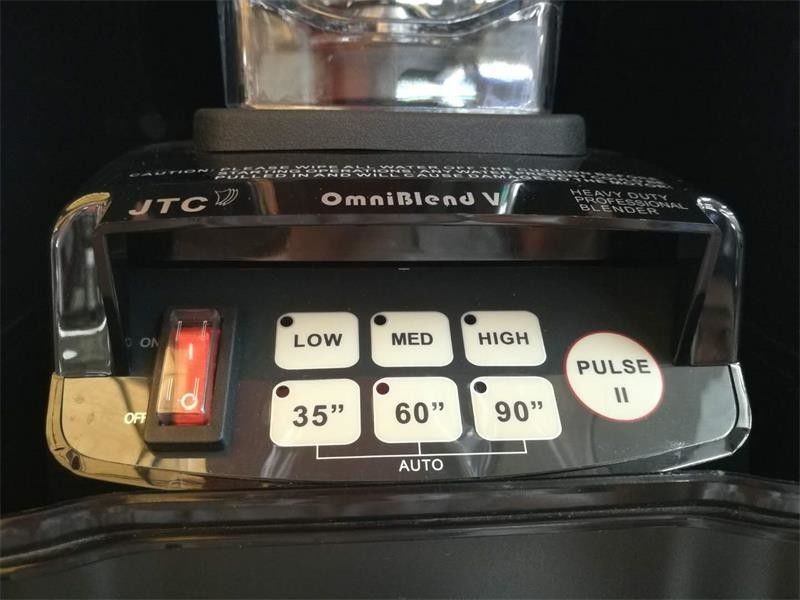 JTC TM-800AQ OmniBlend V Heavy Duty Professional Blender With Sound Cover