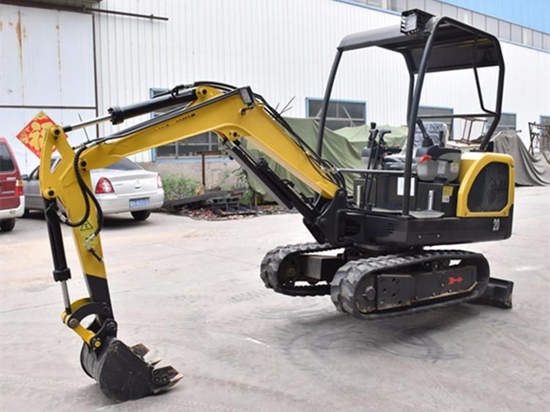 ET20 small digger for drainage trench pool excavation mini excavator 1.7tons
