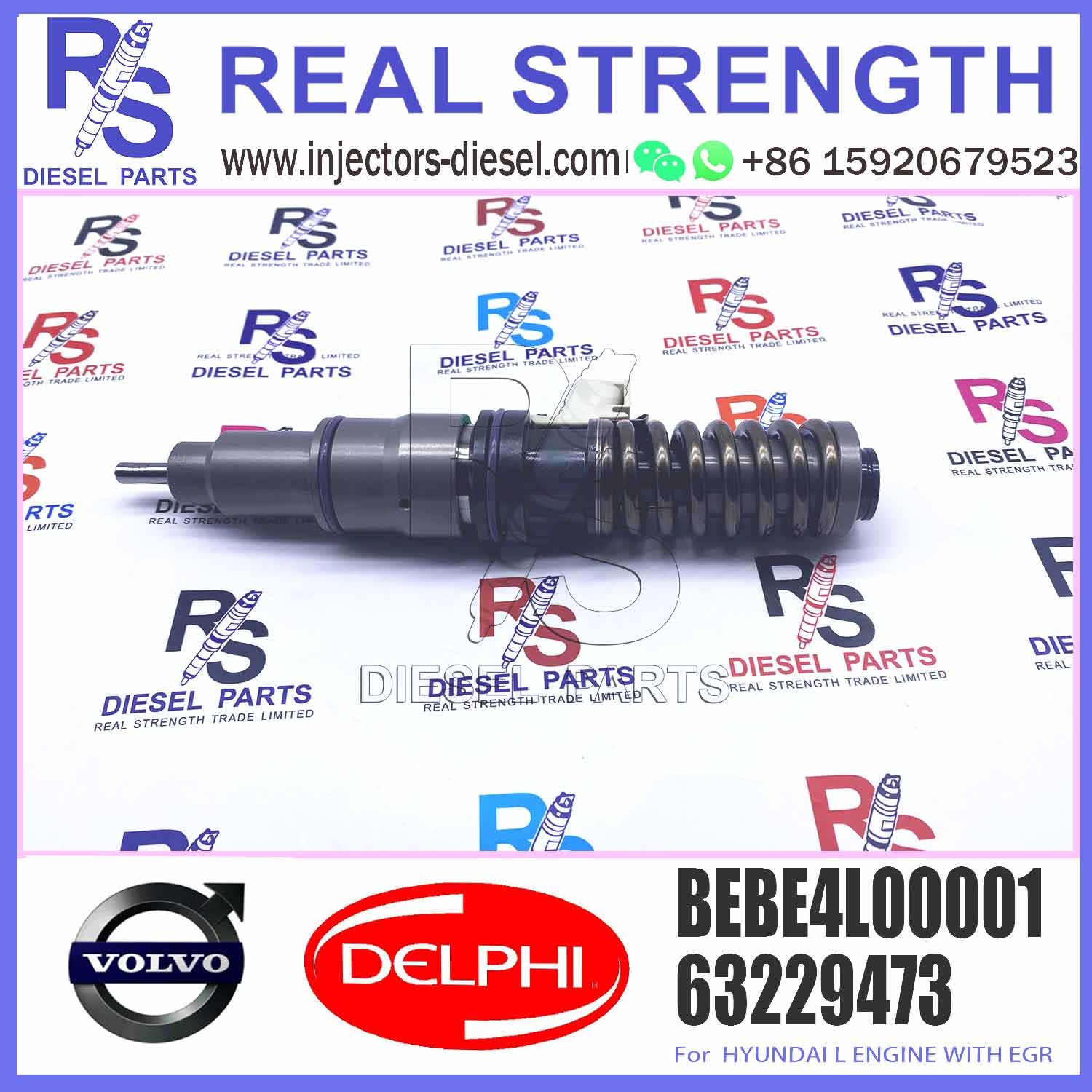 Diesel Fuel Common Rail Injector 33800-84700 3380084700 BEBE4L00001 For E3.5