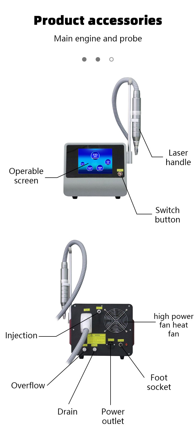 Picosecond Carbon Laser Peel Machine