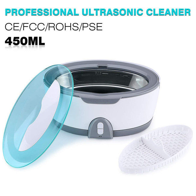 450ml Detachable Ultrasonic Cleaner SUS304 35W For Denture Braces