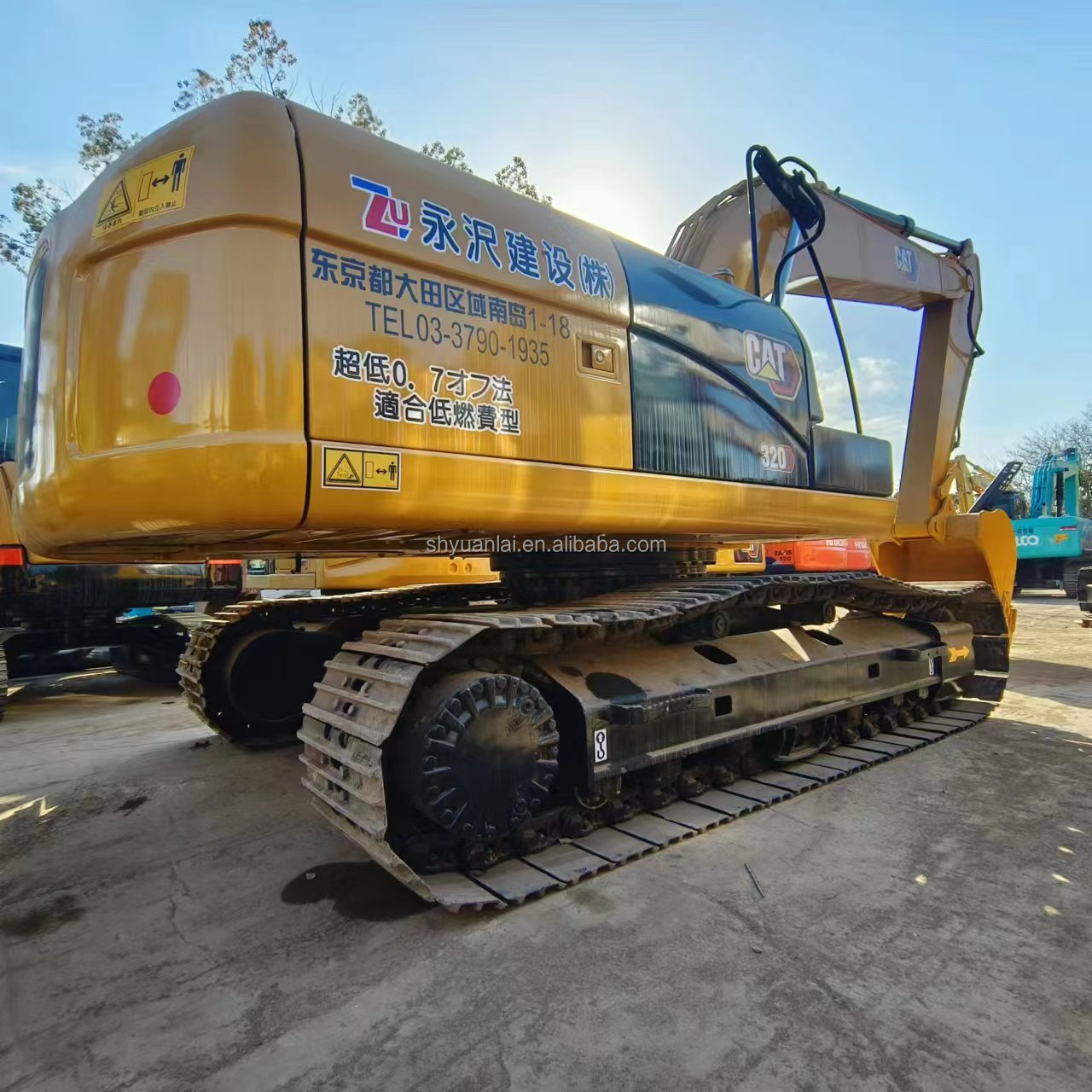CAT 320D Excavator Machine Weight 20000 KG Great Condition for Your Requirements