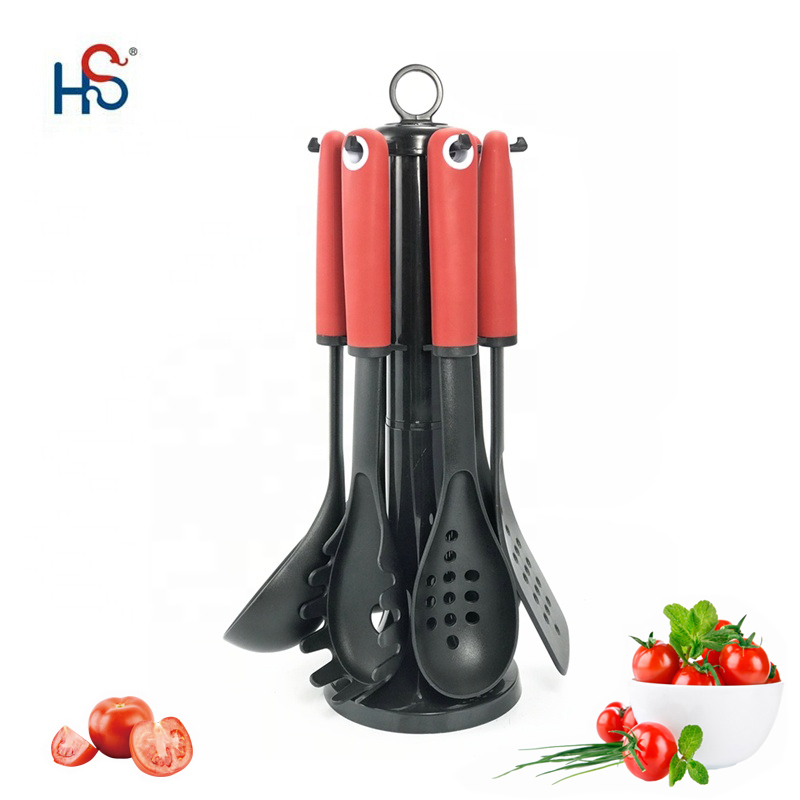 210 Degree High Temperature Resistant Kitchen Utensils Sustainable and Nylon Material