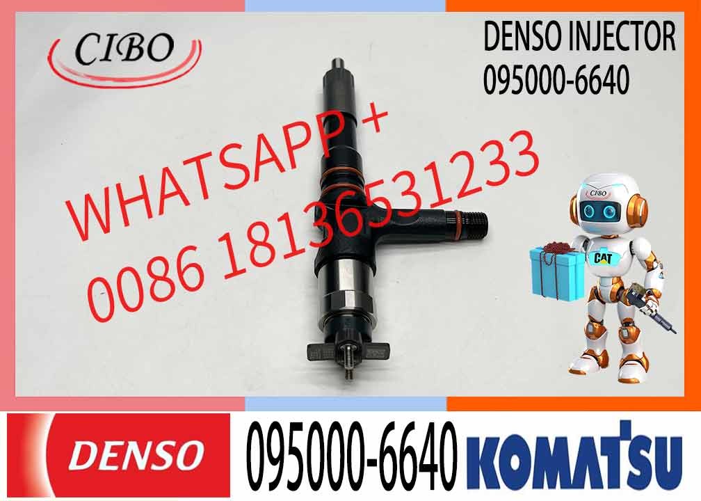 engine fuel injector 6251-11-3200 fuel injector 095000-6640