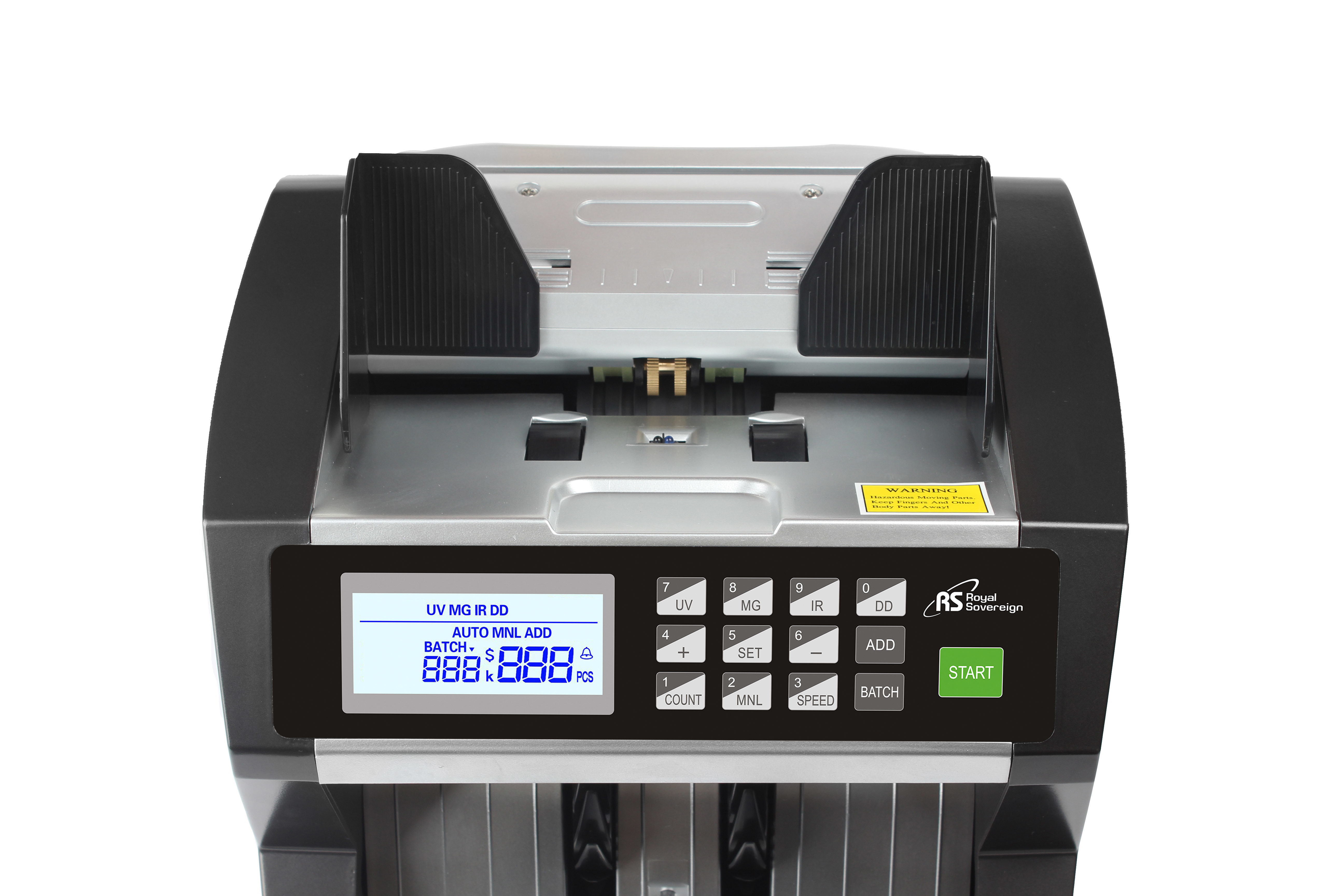 FRONT LOADING COUNTING MACHINE for all currencies FMD-170 UV+MG DETECTION