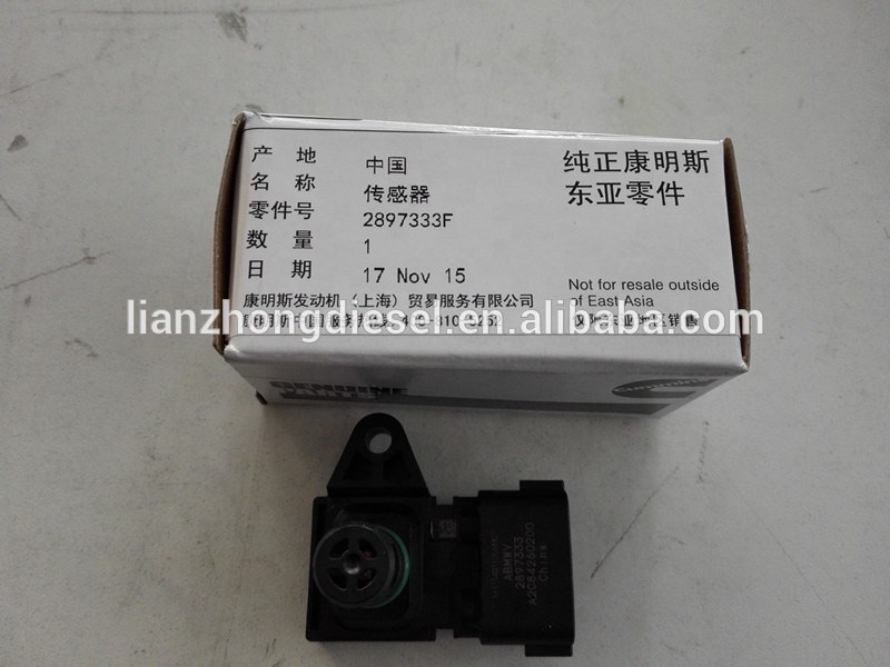 Cummins Genuine ISF3.8 Diesel Engine Parts MAP Intake Air Manifold Pressure Temperature Sensor 2897333 4921322 4903286