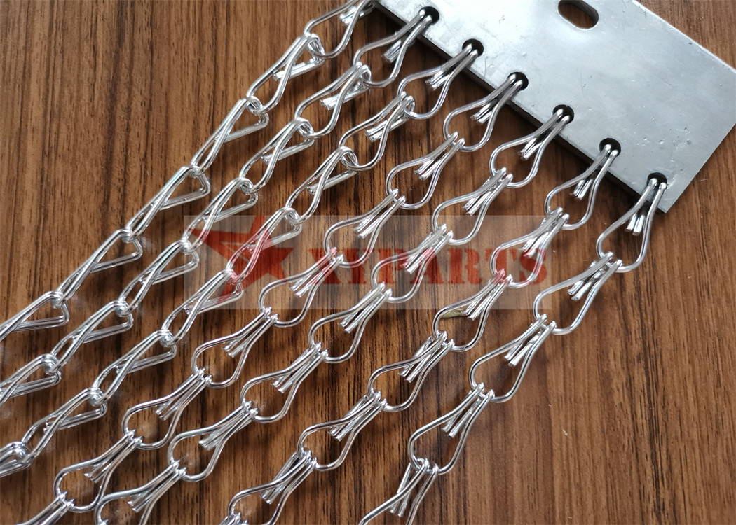 DIY Aluminum Chain Curtain Variours Color And Dimensions For Space Divider