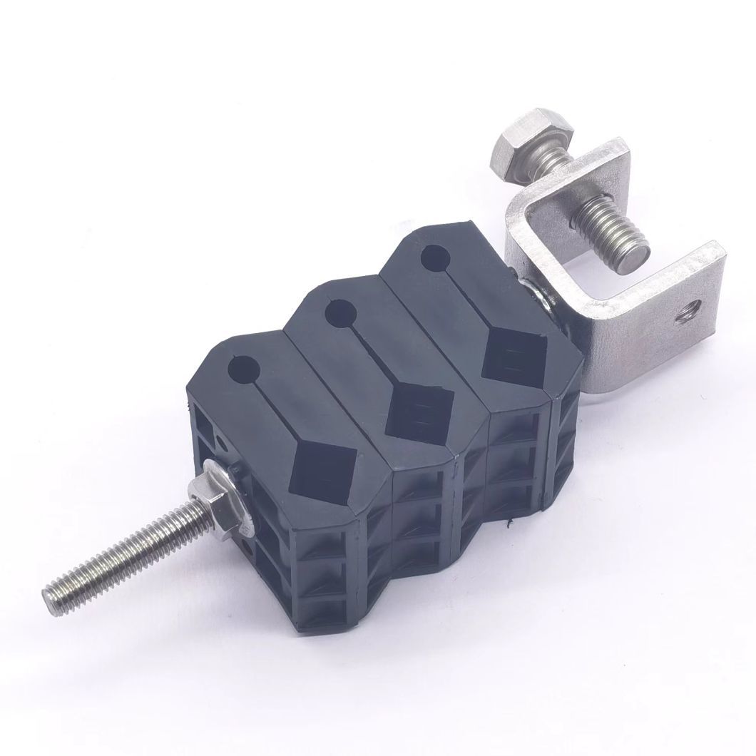 Combined Cable Clamp for Rru Fiber Optical Cable and DC Power Cable