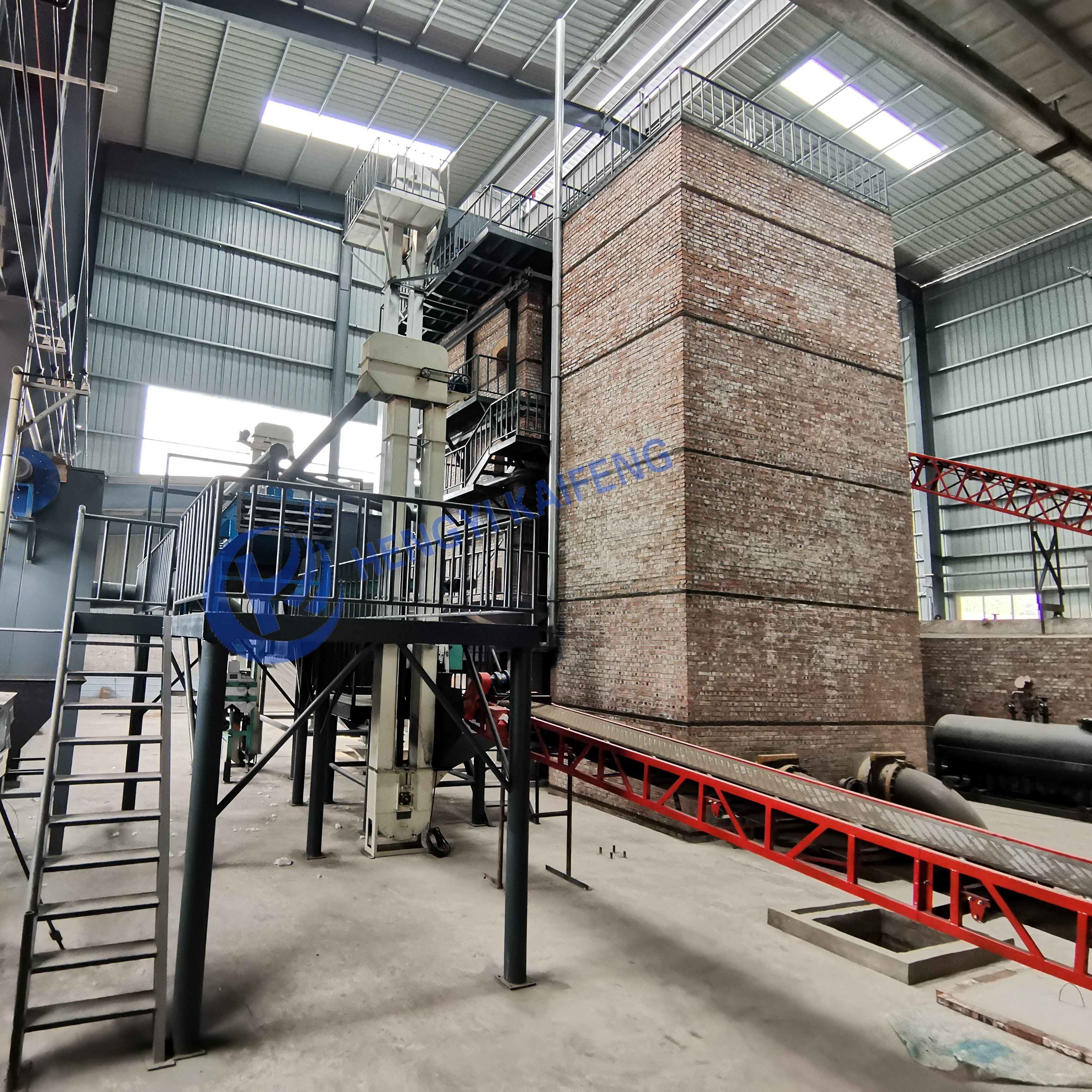 SlEP Carbon Activation Kiln PLC Controls Activated Carbon Equipment