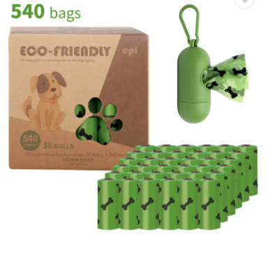 Eco Friendly Biodegradable Garbage Bags Compostable Degradable Poo Bags