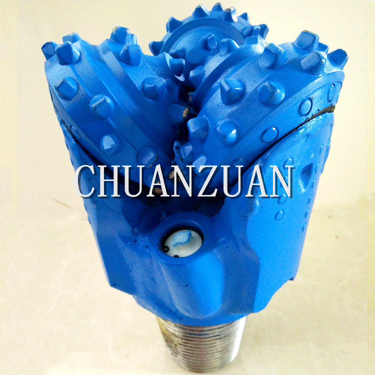 6 Inch TCI Tricone Bit / Gold Tricone Rock Bit With Sealed Bearing
