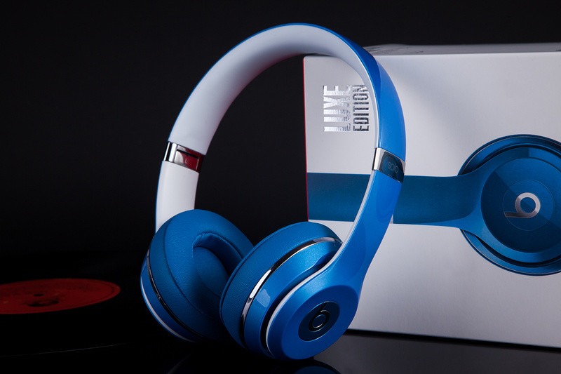 2016 Newest Beats Solo2 Over-The-Ear Luxe Edition Blue Headphones with seal box made in china grgheadsets-com.ecer.com