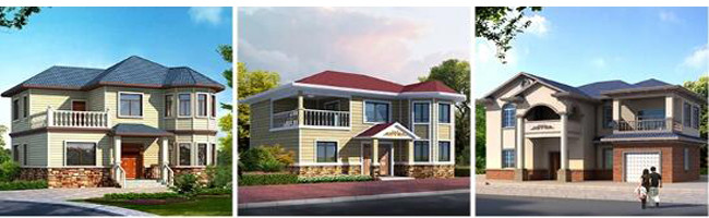 Portable Light Steel Prefab House Apartment Building Modular Frame Structure