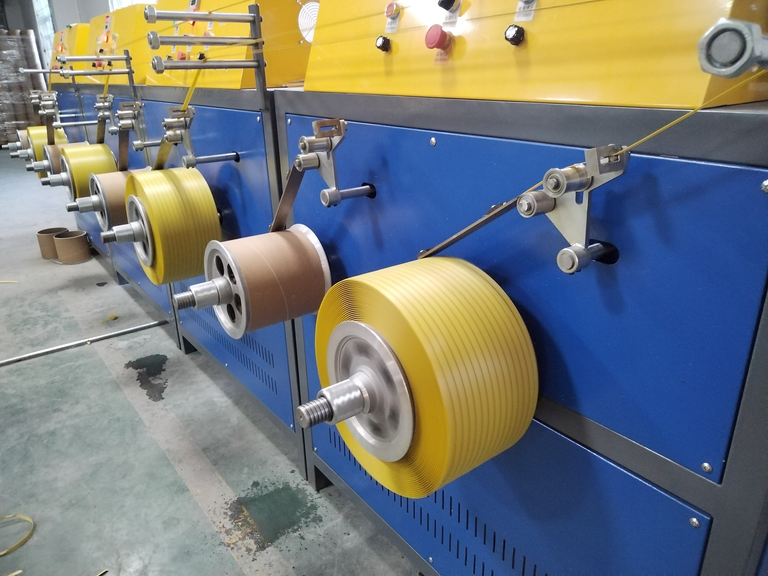 PLC Control Easy Operation High Capacity PP Flexible Strapping Equipment/Flexible Strapping Production Line