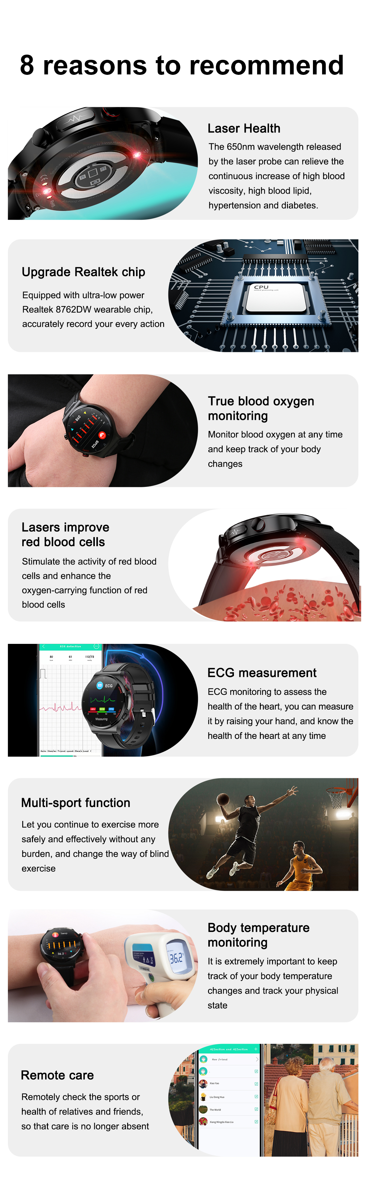 Luxury Gentlemen Bluetooth Sport Watch Silicone Answer Call Gps Fashion