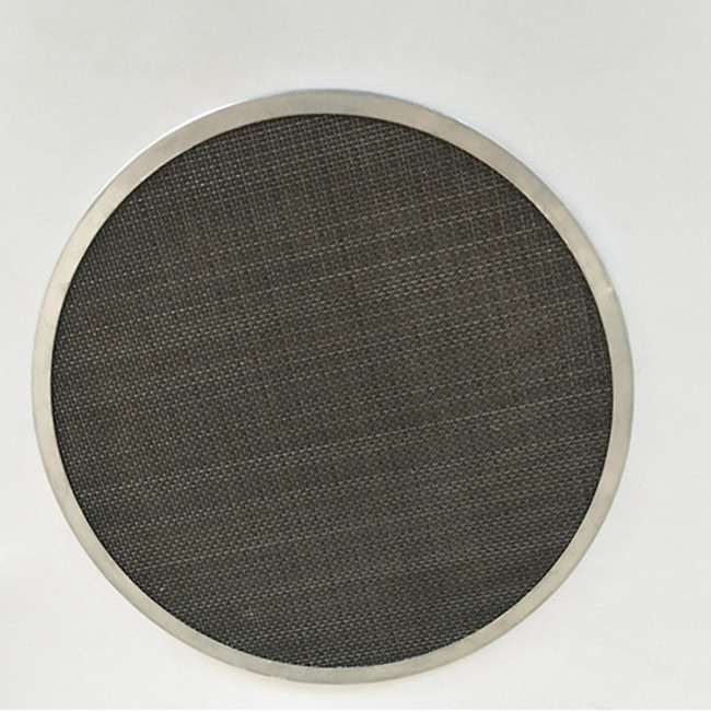 High Temperature Resistant Stainless Steel Extruder Screen Mesh For Plastic Recycling